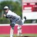 Saline pitcher Michael Hendrickson pitches in the game against Bedford on Monday, June 3. Daniel Brenner I AnnArbor.com
